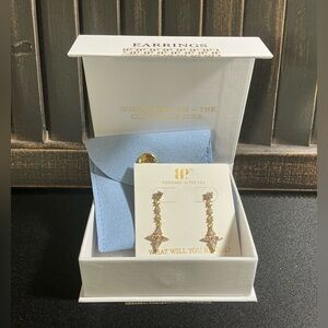 Bomb Party Sterling Club Vermeil earrings, ER27290G “The Main Attraction” Gold